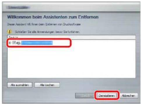 Triumph-Adler P-C2665 MFP - Software deinstallieren - 1