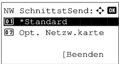Triumph-Adler P-C2665 MFP - Netzwerkschnittstelle für Sendung festlegen - 4