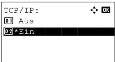 Triumph-Adler P-C2665 MFP - TCP/IP (IPv4) mit fester IP-Adresse einstellen - 7