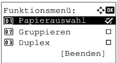 Triumph-Adler P-C2665 MFP - Farbauswahl - 1