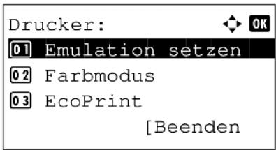 Triumph-Adler P-C2665 MFP - A4/Letter ignorieren - 2