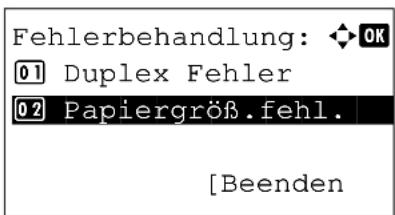 Triumph-Adler P-C2665 MFP - Fehler Papiergröße - 5