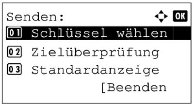 Triumph-Adler P-C2665 MFP - Ziel vor Versendung bestätigen - 2