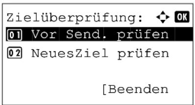 Triumph-Adler P-C2665 MFP - Ziel vor Versendung bestätigen - 3