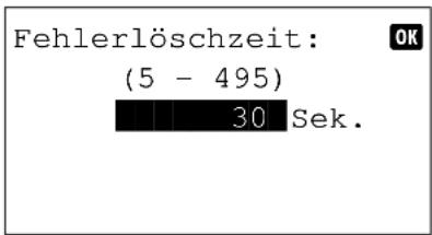Triumph-Adler P-C2660 MFP - Fehlerlöschzeit - 5