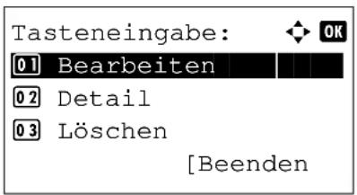 Triumph-Adler P-C2660 MFP - Zielwahltasten bearbeiten - 2