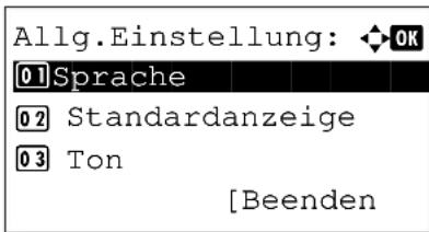 Triumph-Adler P-C2660 MFP - Auswahl der Bedienfeldsprache - 4