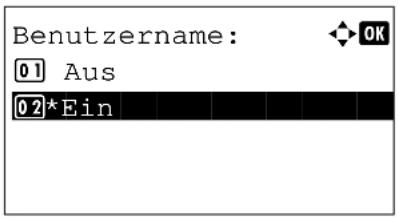 Triumph-Adler P-C2660 MFP - Benutzername - 3