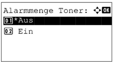 Triumph-Adler P-C2660 MFP - Alarmmenge Toner - 3