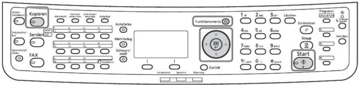 Triumph-Adler P-C2660 MFP - Benutzte Tasten - 1