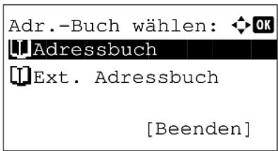 Triumph-Adler P-C2660 MFP - Ziele aus dem Adressbuch wählen - 1