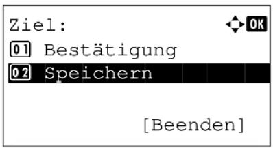 Triumph-Adler P-C2660 MFP - Ziel eingeben - 1