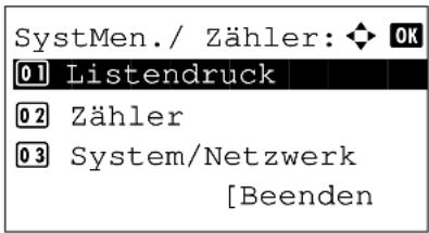 Triumph-Adler P-C2660 MFP - TCP/IP (IPv4) mit fester IP-Adresse einstellen - 3