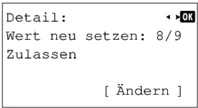 Triumph-Adler P-C2660 MFP - Wert neu setzen - 1