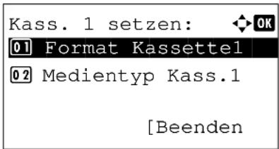Triumph-Adler P-C2660 MFP - Wenn das Papierformat auf dem Papierformatregler nicht vorhanden ist - 3