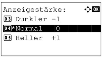 Triumph-Adler P-C2660 MFP - Helligkeit der Anzeige - 3