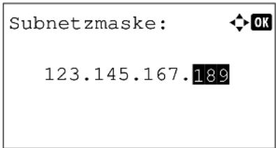Triumph-Adler P-C2660 MFP - TCP/IP (IPv4) mit fester IP-Adresse einstellen - 17