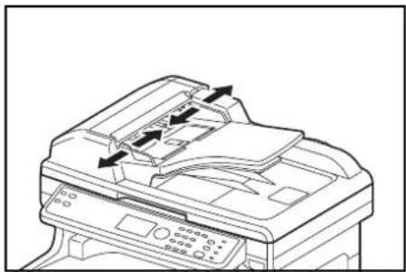 Triumph-Adler P-C2660 MFP - So werden Originale eingelegt - 1