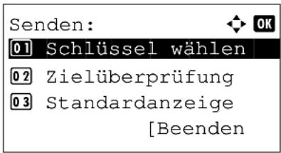 Triumph-Adler P-C2660 MFP - Ziel vor Versendung bestätigen - 2