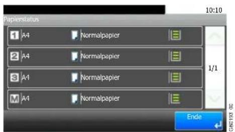 Triumph-Adler P-C2665 i MFP - Status prüfen. - 3