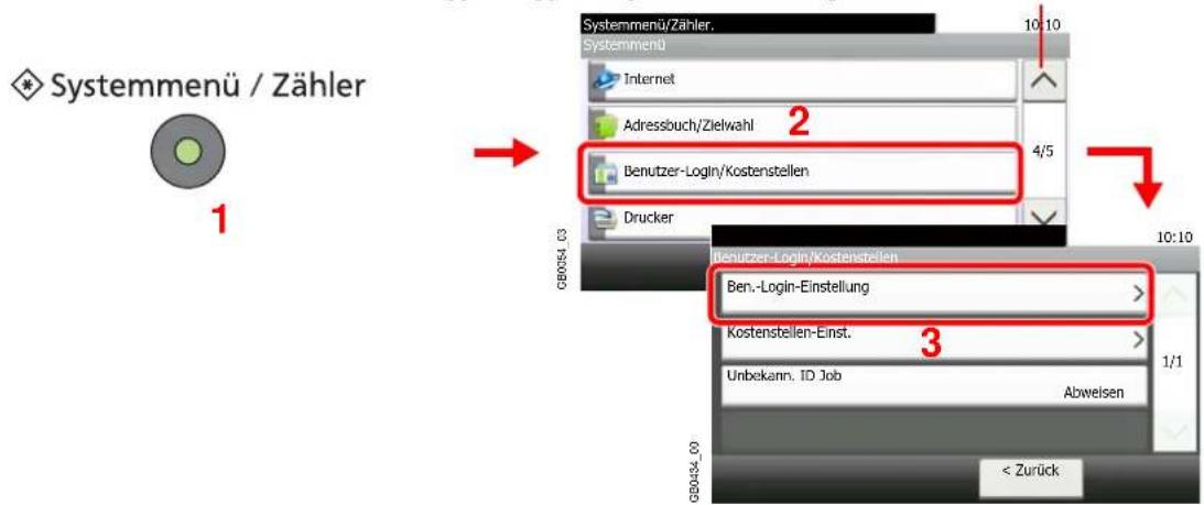 Triumph-Adler P-C2665 i MFP - Anzeige aufrufen. - 1