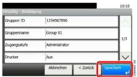 Triumph-Adler P-C2665 i MFP - Gruppe speichern. - 1