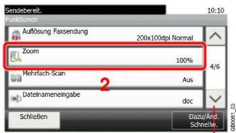 Triumph-Adler P-C2665 i MFP - Anzeige aufrufen. - 2