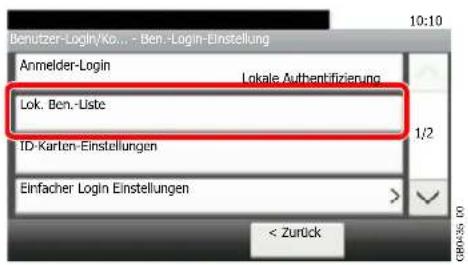 Triumph-Adler P-C2665 i MFP - Anzeige aufrufen. - 1