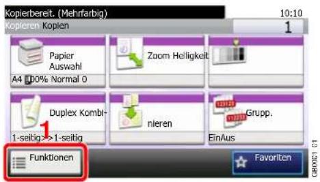 Triumph-Adler P-C2665 i MFP - Anzeige aufrufen. - 1