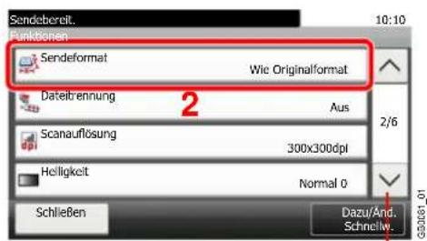 Triumph-Adler P-C2665 i MFP - Anzeige aufrufen. - 2