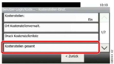 Triumph-Adler P-C2665 i MFP - Anzeige aufrufen. - 1
