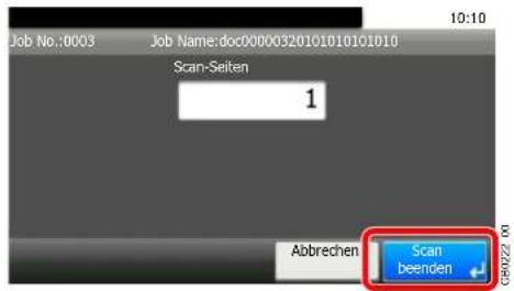 Triumph-Adler P-C2665 i MFP - Scann beenden. - 1