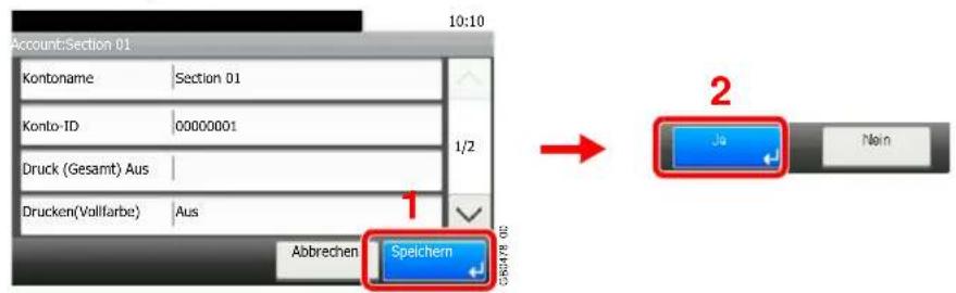 Triumph-Adler P-C2665 i MFP - Konto bearbeiten - 6