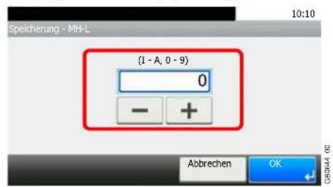 Triumph-Adler P-C2665 i MFP - Korrekte Werte eingeben. - 4