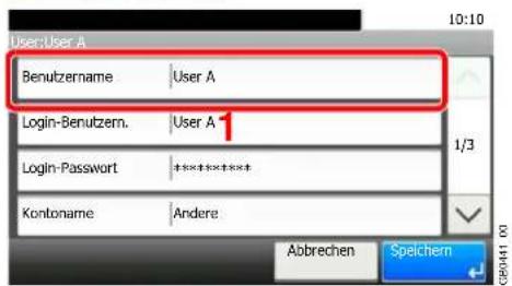 Triumph-Adler P-C2665 i MFP - Bearbeiten eines Benutzers - 3