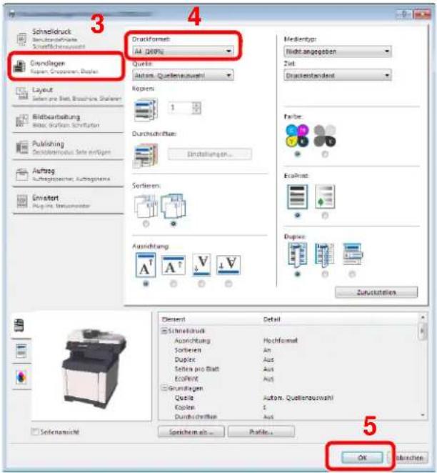 Triumph-Adler P-C2665 i MFP - Konfigurieren des Druckers. - 2