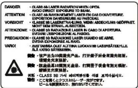 Triumph-Adler P-6035i MFP - Lasersicherheit (Europa) - 1