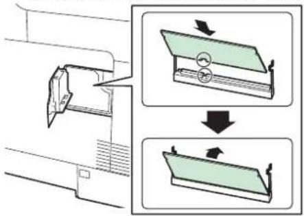 Triumph-Adler P-C2660 i MFP - Speichermodule installieren. - 1