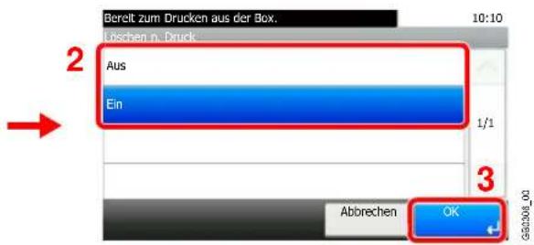 Triumph-Adler P-C2660 i MFP - Anwender-Box bearbeiten. - 15