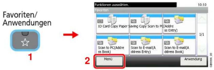 Triumph-Adler P-C2660 i MFP - Anzeige aufrufen. - 1