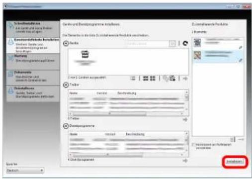 Triumph-Adler P-C2660 i MFP - Klicken Sie auf Installieren. - 1