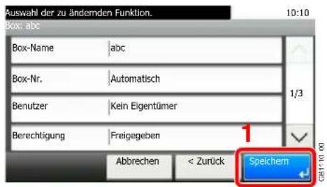 Triumph-Adler P-C2660 i MFP - Anwender-Box bearbeiten. - 16