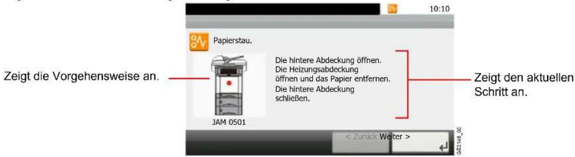 Triumph-Adler P-C2660 i MFP - Papierstaus beseitigen - 1