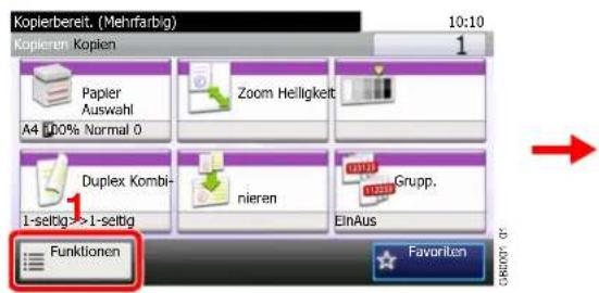 Triumph-Adler P-C2660 i MFP - Anzeige aufrufen. - 1