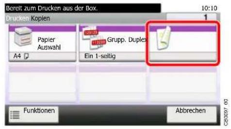 Triumph-Adler P-C2660 i MFP - Anzeige aufrufen. - 1