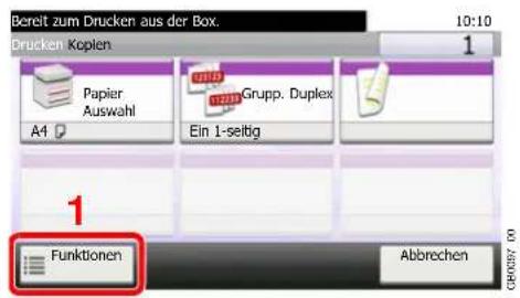 Triumph-Adler P-C2660 i MFP - Anzeige aufrufen. - 1