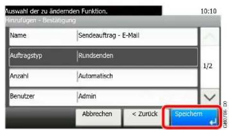 Triumph-Adler P-C2660 i MFP - Speicherung des Favoriten. - 1