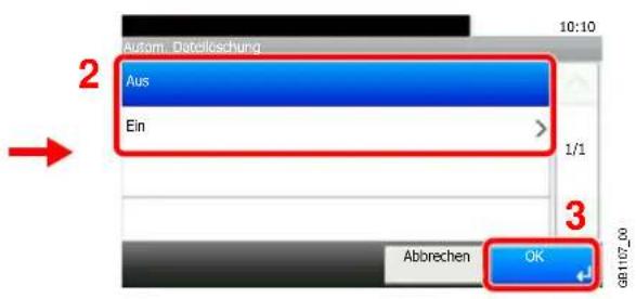 Triumph-Adler P-C2660 i MFP - Anwender-Box bearbeiten. - 11
