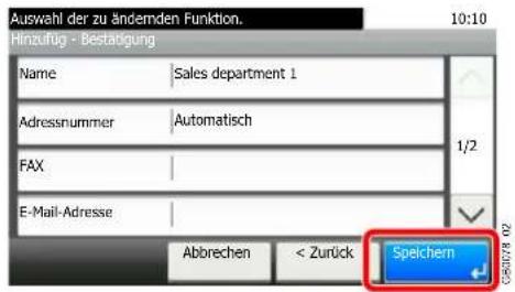 Triumph-Adler P-C2660 i MFP - Ziel speichern. - 1