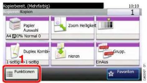 Triumph-Adler P-C2660 i MFP - Anzeige aufrufen. - 1